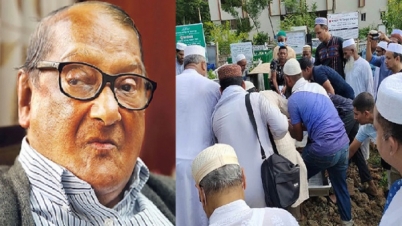 মিরপুর বুদ্ধিজীবী কবরস্থানে শায়িত আকবর আলি খান