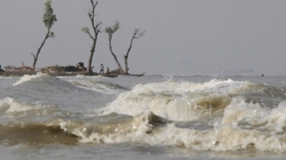 সমুদ্রে লঘুচাপ, বন্দরে ৩ নম্বর সংকেত